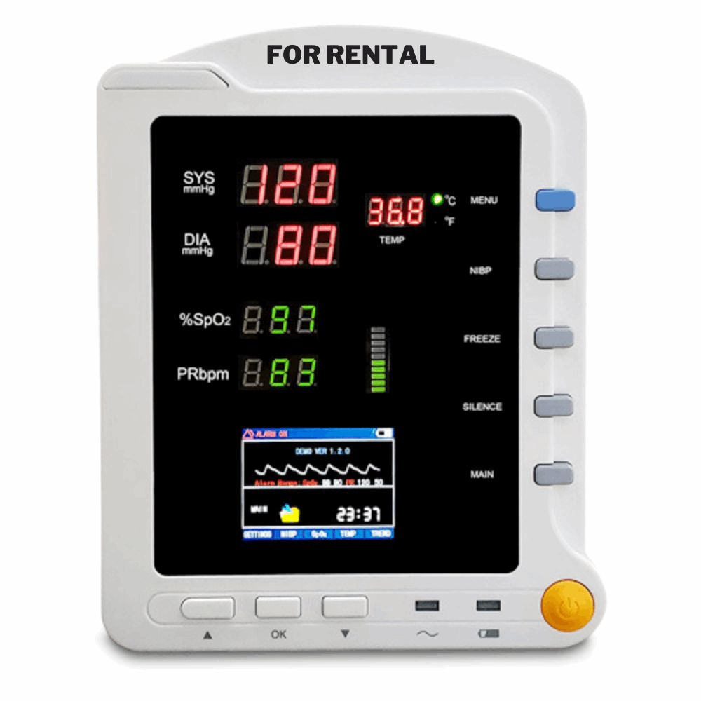 Patient Monitor (3 Para) on Rent - Only for Delhi/NCR