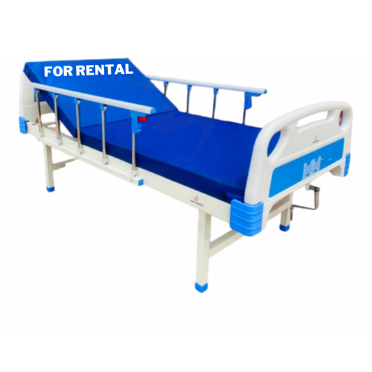 Hospital Bed (Manual | Semi Fowler) on Rent - Only for Delhi/NCR (Monthly Rental Charges)